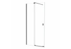 Pevná bočná stena Deante Prizma walk-in 120x195 cm - sklo číre, profil titanium