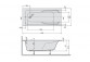Vaňa Sanplast WP/FREE 70x120+ST25 obdĺžniková