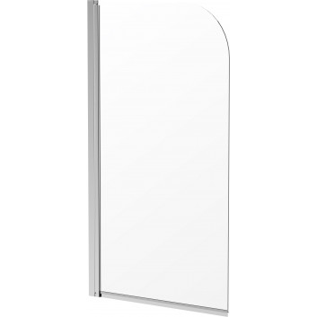 Vaňová zástena Deante Jasmin 80x140 cm - titanium