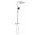Sprchový set Grohe Vitalio Comfort 250 s termostatom na montáž na stenu, s hlavovou sprchou kwadratową 25 cm - chróm