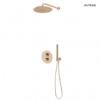 Sprchový set Oltens Molle do sprchovej batérie naściennej - chróm
