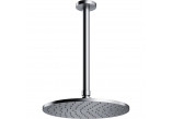 OMNIRES SLIMLINE Horná sprcha s ramenom, ø25 cm - grafit