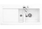 Drez keramický Vstavaná 100x51 cm Villeroy & Boch SUBWAY 60 - komora s pravé