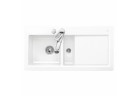 Drez keramický Vstavaná 100x51 cm Villeroy & Boch SUBWAY 60 - komora z ľavej