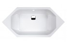 Vaňa Sanplast Space Line W6k/SPACE 90x190+SP šesťhranná