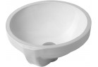 Umývadlo Duravit Architec pod dosku śr. 28 cm