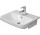 Polozápustné umývadlo, Duravit DuraStyle, 55x45,5 cm, 1-otvorová, Biela Alpin