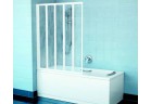 Vaňová zástena Ravak VS5 Biely + Rain 1300x1135 mm