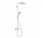 Sprchový set Hansgrohe Raindance Select S 240 2 jet, DN 15, biela/chróm