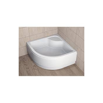 Brodzik Dolphi Radaway Indos A 80x80 cm półokrągły- sanitbuy.pl