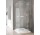 Sprchový kút Radaway Euphoria kdd 100 obdĺžniková s dverami z dvoch častí,, 1000x2000 mm, časť pravé, sklo číre