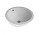 Umývadlo Villeroy & Boch Loop&Friends, Biely Alpin Ceramicplus, na dosku, priemer 45 cm, z prepadom