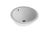 Umywalka Villeroy & Boch Loop&Friends, Biały Alpin Ceramicplus, nablatowa, średnica 390 mm, z przelewem- sanitbuy.pl