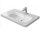 Umývadlo Duravit DuraStyle 80x48 cm, komora z pravé strony, 1 - otworiwa, Biela Alpin WonderGliss