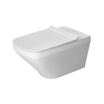 Miska toaletowa wisząca Rimless, Duravit DyraStyle, 370x620 mm, Biały Alpin WonderGliss- sanitbuy.pl
