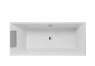 Vaňa obdĺžniková, Villeroy&Boch, Squaro, 170x75 cm s nohami, Quaryl, Biely Alpin
