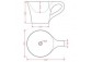 Umywalka Artceram One Shot CUP- sanitbuy.pl