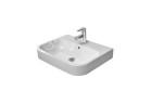Umývadlo na postavenie na dosku, Duravit Happy D. 60x40 cm, 1-otvorová, Biela Alpin