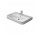 Umývadlo nábytkové brúsená, Duravit Happy D., 65 cm, 1-otvorová, Biela Alpin