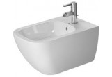 Bidet stojaci, Duravit Happy D.2, 365x570, 1-otvorový, Biela Alpin