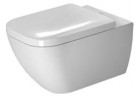 Misa Duravit Happy d.2, 36,5x54 cm, Závěsná z wondergliss