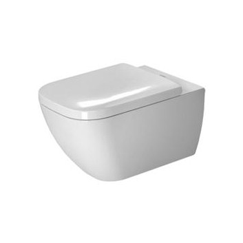 Miska toaletowa wisząca, Duravit Happy D.2, 365x540, Biały Alpin WonderGliss- sanitbuy.pl
