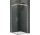 Štvorcový sprchovací kút Novellini Kali A-H pravé/ľavé, zakres regulacji 66-67,5 cm, saténové profily, sklo číre