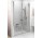 Dverí sprchové dwuelementowe CSDL2 90 Ravak Chrome, satén + transparent