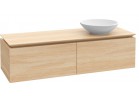 Skrinka podumývadlová Villeroy&Boch Legato, 1200x380x500 mm, Glossy Grey, miejsce na umywalkę z pravé storny