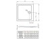 Sprchová vanička Dolphi Radaway Doros D 1300x900 pravouhlý- sanitbuy.pl