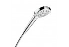 Sluchátko/ Ručná sprcha Hansgrohe Croma Select E Multi 3jet, DN15, veľkosť 110 mm, biela/chróm