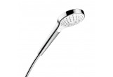 Sluchátko/ Ručná sprcha Hansgrohe Croma Select S Vario 3jet, DN 15, veľkosť 110 mm, biela/chróm
