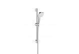Sprchový set Hansgrohe Croma Select E 1jet 90 cm, veľkosť sprchovej hlavici 11 cm, biela/chróm