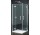 Sprchový kút Sanswiss PUR pue2p wejście Narożne 75x90cm, časť pravé, profil chróm, sklo číre (montáž z profilem)