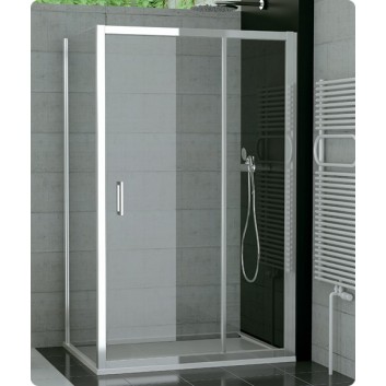 Dverí SanSwiss TOP-Line krídlové s pevnou stenou w linii 80cm- sanitbuy.pl