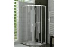 Štvrťkruhový sprchovací kút Sanswiss top- Line ter 100x100 cm, lesklá, sklo číre
