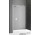 Sprchový kút druhu walk-in Novellini Kali H 87-90cm, saténové profily, sklo číre