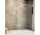Sprchový kút druhu walk-in Novellini Giada H stála 80 cm, 77-78,5 cm, profil chróm, sklo číre