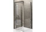 Drzwi prysznicowe obrotowe Novellini Kuadra G 72-78 cm- sanitbuy.pl