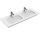 Umývadlo Villeroy & Boch Venticello dvojitý 130x50 cm z CeramicPlus