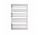 Radiátor Terma POC 2 60x50 cm - farba biely Standard RAL 9016 Matt (J16)