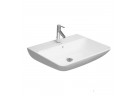 Umývadlo Duravit ME by Starck 65x49 cm s jedným ventilom na batérie, S povrchom WonderGliss