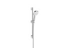 Sprchový set Hansgrohe Croma Select E 1jet 90 cm, veľkosť sprchovej hlavici 11 cm, EcoSmart 9 l/min, biela/chróm