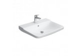 Umývadlo Duravit P3 Comforts 55x45,5 cm, z jednymotworem na baterię