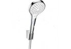Sluchátko Hansgrohe Croma Select S Vario s pákou Porter S 1,60 m, veľkosť sprchovej hlavici 110 mm, biela/chróm