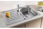 Drez oceľový Blanco LANTOS 45 S-IF s automatickým uzáverom
