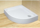 Štvrťkruhová vanička Dolphi Radaway Siros A 80x80 cm - sanitbuy.pl