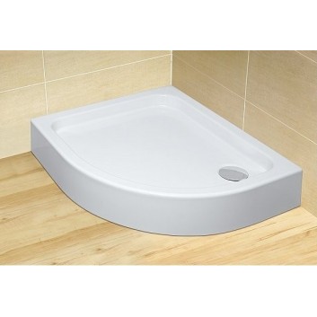Štvrťkruhová vanička Dolphi Radaway Siros A 80x80 cm - sanitbuy.pl