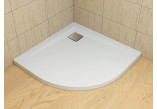 Štvrťkruhová vanička Dolphi Radaway Delos A 90x90 cm - sanitbuy.pl