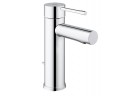 Umyvadlová batéria Grohe Essence na postavení, wys. 208 mm, chróm, Jednootvorové, uhol otočenia páky: 50°/50°
